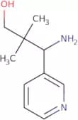 3-Amino-2,2-dimethyl-3-(pyridin-3-yl)propan-1-ol