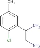 1-(2-Chloro-5-methylphenyl)ethane-1,2-diamine
