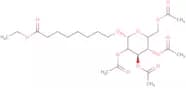 (8-Ethoxycarbonyloctyl)-2,3,4,6-tetra-O-acetyl-b-D-galactopyranoside