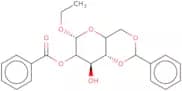 Ethyl 2-O-benzoyl-4,6-O-benzylidene-β-D-galactopyranoside