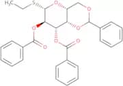 Ethyl 2,3-di-O-benzoyl-4,6-O-benzylidene-β-D-thiogalactopyranoside