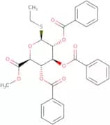 Ethyl 2,3,4-tri-O-benzoyl-b-D-thioglucopyranosiduronic acid methyl ester