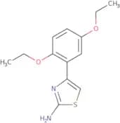 4-(2,5-Diethoxyphenyl)-1,3-thiazol-2-amine