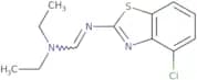 N'-(4-Chloro-1,3-benzothiazol-2-yl)-N,N-diethylformimidamide
