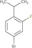 4-Bromo-2-fluoro-1-(propan-2-yl)benzene