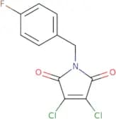 3,4-Dichloro-1-[(4-fluorophenyl)methyl]-2,5-dihydro-1H-pyrrole-2,5-dione