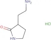 3-(2-Aminoethyl)pyrrolidin-2-one hydrochloride