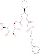 Fosinoprilat acyl-b-D-glucuronide