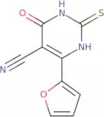 4-(Furan-2-yl)-6-oxo-2-sulfanyl-1,6-dihydropyrimidine-5-carbonitrile
