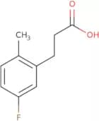 3-(5-Fluoro-2-methylphenyl)propionic acid