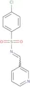 4-Chloro-N-(pyridin-3-ylmethylidene)benzene-1-sulfonamide