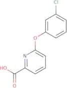 6-(3-Chlorophenoxy)pyridine-2-carboxylic acid