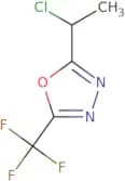 2-(1-Chloroethyl)-5-(trifluoromethyl)-1,3,4-oxadiazole