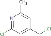 2-Chloro-4-(chloromethyl)-6-methylpyridine