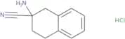 2-Amino-1,2,3,4-tetrahydronaphthalene-2-carbonitrile hydrochloride