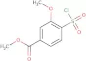 methyl 4-(chlorosulfonyl)-3-methoxybenzoate