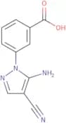 3-(5-Amino-4-cyano-1H-pyrazol-1-yl)benzoic acid