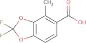 2,2-Difluoro-4-methyl-1,3-dioxaindane-5-carboxylic acid
