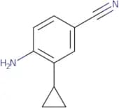 4-Amino-3-cyclopropylbenzonitrile