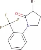 3-Bromo-1-[2-(trifluoromethyl)phenyl]pyrrolidin-2-one