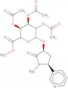 1-O-(trans-3-Hydroxycotinine)-2,3,4-tri-O-acetyl-b-D-glucuronide methyl ester