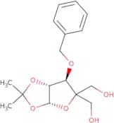 4-(Hydroxymethyl)-1,2-O-isopropylidene-3-O-benzyl-β-L-threo-pentofuranose