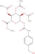 1-[[4-(Hydroxymethyl)phenyl]carbamate]-2,3,5-triacetate-β-D-glucopyranuronic acid methyl ester