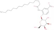 2’-(N-Hexadecanoylamino)-4’-nitrophenyl-β-D-galactopyranoside