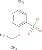 5-Methyl-2-(propan-2-yloxy)benzene-1-sulfonyl chloride