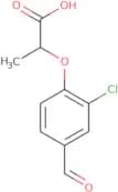 2-(2-Chloro-4-formylphenoxy)propanoic acid