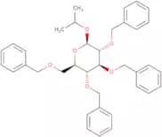 Isopropyl 2,3,4,6-tetra-O-benzyl-b-D-glucopyranoside