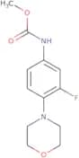 (3-Fluoro-4-morpholin-4-ylphenyl)carbamic acid methyl ester