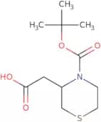 2-{4-[(tert-Butoxy)carbonyl]thiomorpholin-3-yl}acetic acid