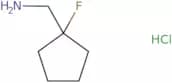 (1-Fluorocyclopentyl)methanamine hydrochloride