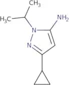 3-Cyclopropyl-1-(propan-2-yl)-1H-pyrazol-5-amine