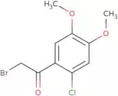 2-Bromo-1-(2-chloro-4,5-dimethoxyphenyl)ethan-1-one
