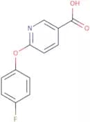 6-(4-Fluorophenoxy)pyridine-3-carboxylic acid