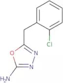 5-[(2-Chlorophenyl)methyl]-1,3,4-oxadiazol-2-amine