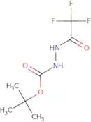 1-({[(tert-Butoxy)carbonyl]amino}amino)-2,2,2-trifluoroethan-1-one