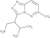 3-Methyl-2-{6-methyl-[1,2,4]triazolo[4,3-b]pyridazin-3-yl}butan-1-amine