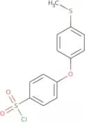 4-[4-(Methylsulfanyl)phenoxy]benzene-1-sulfonyl chloride