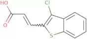 (2E)-3-(3-Chloro-1-benzothiophen-2-yl)prop-2-enoic acid
