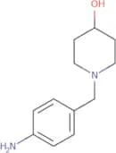 1-[(4-aminophenyl)methyl]piperidin-4-ol