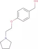 {4-[2-(Pyrrolidin-1-yl)ethoxy]phenyl}methanol