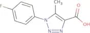 1-(4-Fluoro-phenyl)-5-methyl-1h-[1,2,3]triazole-4-carboxylic acid