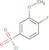 4-Fluoro-3-methoxybenzenesulfonyl chloride