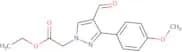 Ethyl 2-[4-formyl-3-(4-methoxyphenyl)-1H-pyrazol-1-yl]acetate