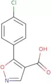 5-(4-Chlorophenyl)isoxazole-4-carboxylic acid