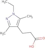 3-(1-Ethyl-3,5-dimethyl-1 H -pyrazol-4-yl)-propionic acid