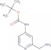 (2-Aminomethyl-pyridin-4-yl)-carbamic acid tert-butyl ester